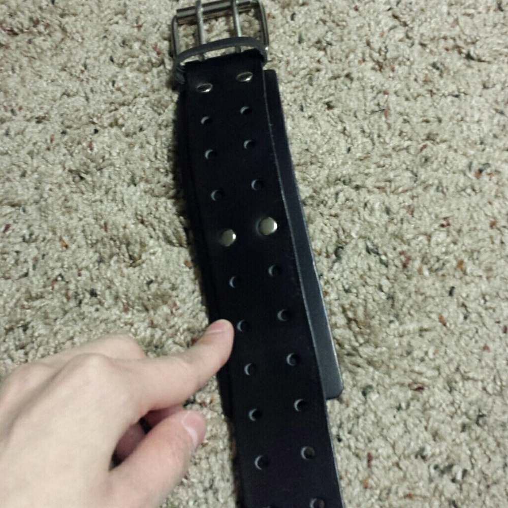 SOLD...Leather wrist cuff...SOLD
